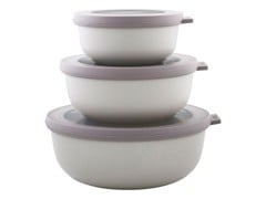 Mepal - Cirqula Low Bowl Set​ Of 3 - Nordic White (233088)