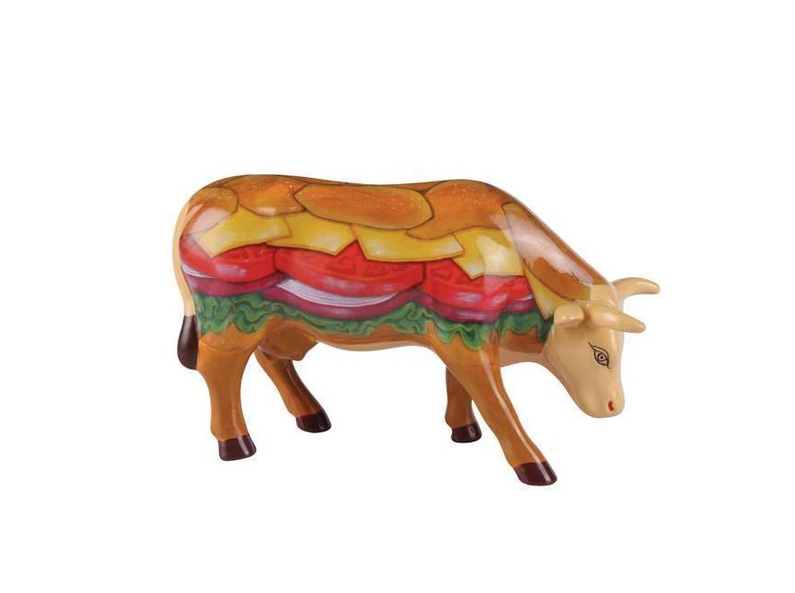 CowParade - Moovin Veggie Burger - Mellem 