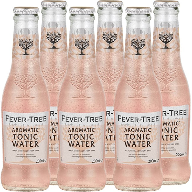 Fever-Tree - Aromatic Tonic Water - 6 stk.