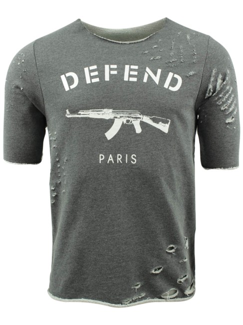 Defend Paris 'Paris Jacques' Sweat - Grå