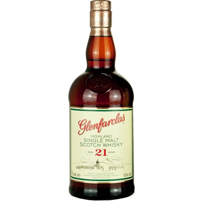 Glenfarclas 21 YO - Speyside Single Malt Whisky - 70 cl