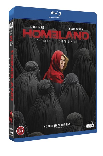 Homeland - Sæson 4 (Blu-Ray)