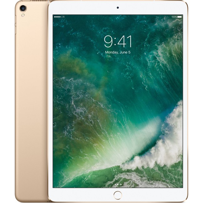 Apple iPad Pro - 10.5" - 256GB - Wifi (Gold) (2017) Included Charger