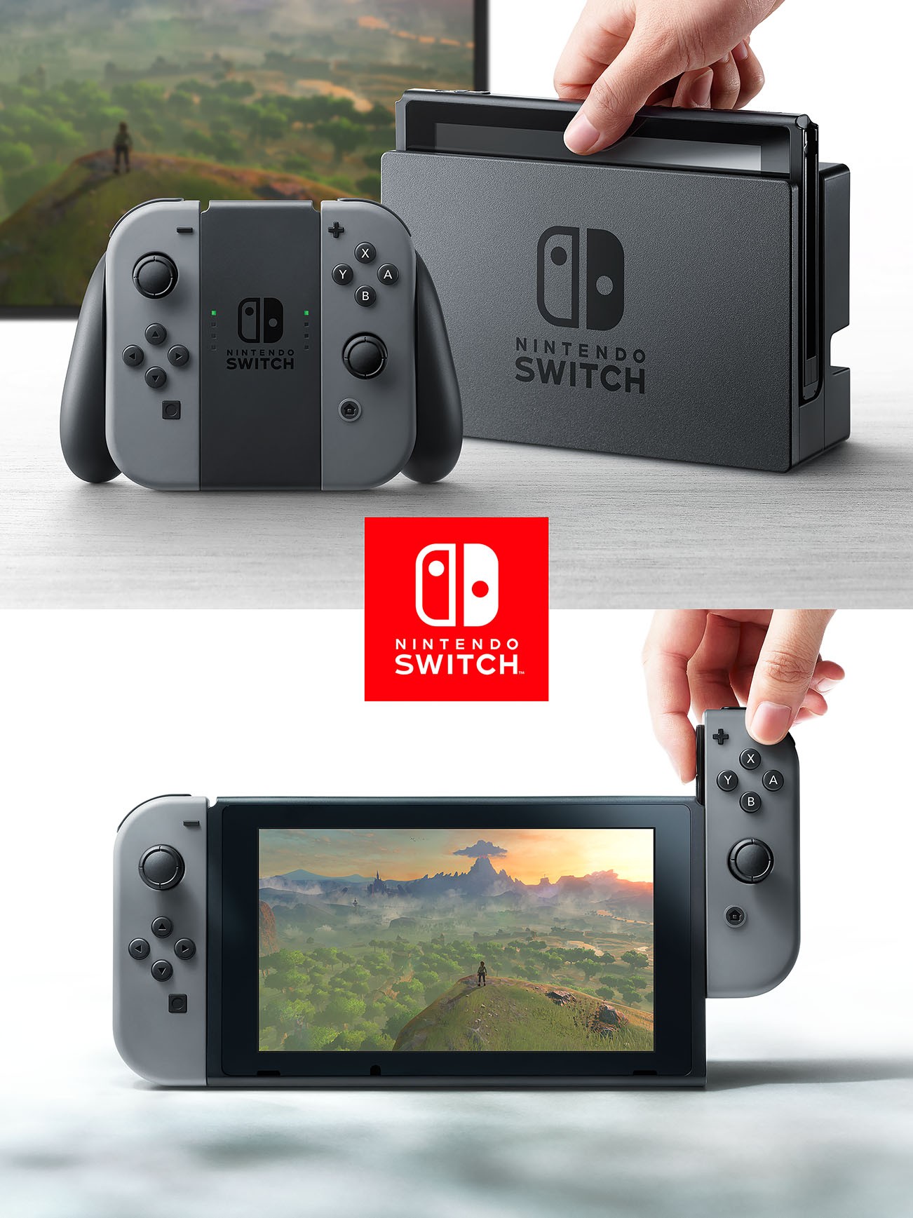 Kop Nintendo Switch Console With Grey Joy Con Uk Edition