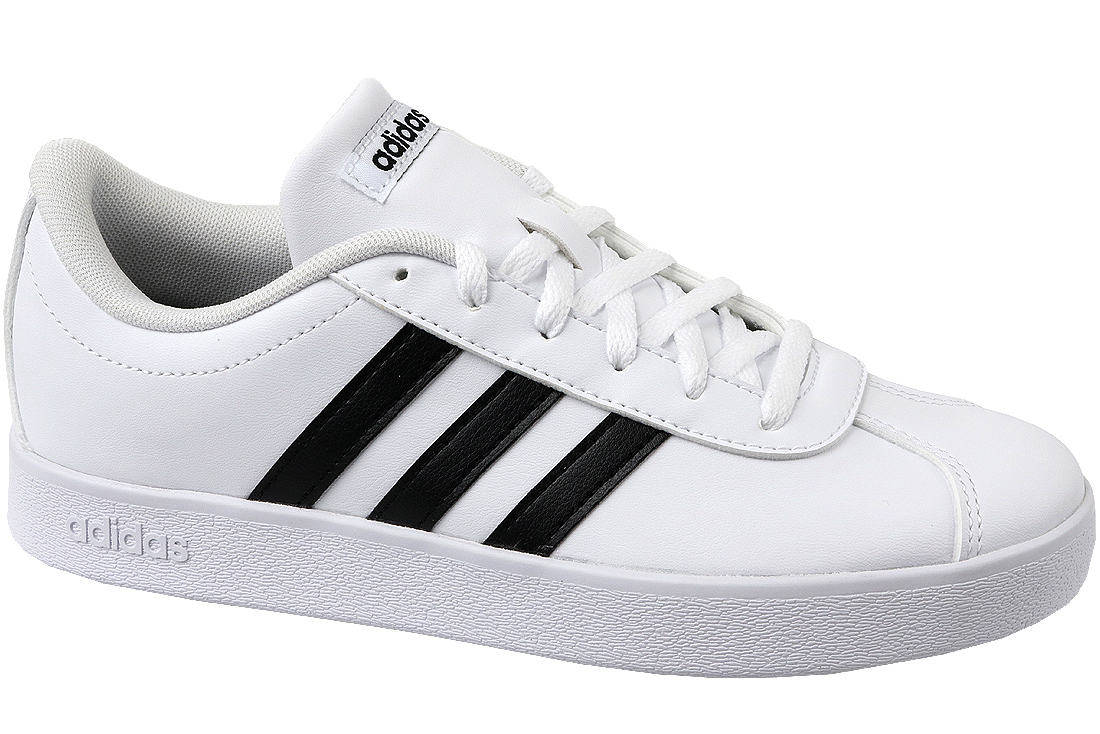 Buy Adidas VL Court 2.0 K DB1831, Kids, White, sneakers