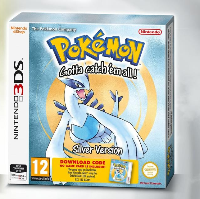 Pokemon Silver (Code in a box)