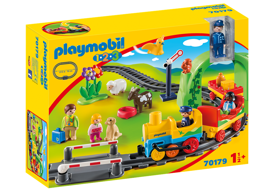 Playmobil 1.2.3 - My first train set (70179)