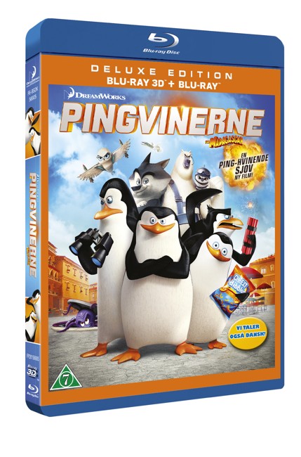 Pingvinerne fra Madagascar (3D Blu-Ray)