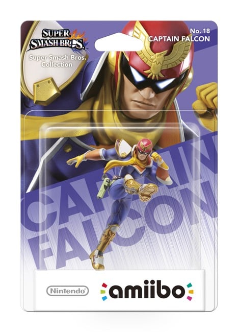 Nintendo Amiibo Figuur Captain Falcon