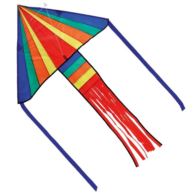 Brookite Rainbow Delta Kite