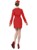Smiffys - Trolley Dolly Costume Red - X-large (33873XL) thumbnail-2