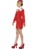 Smiffys - Trolley Dolly Costume Red - X-large (33873XL) thumbnail-3