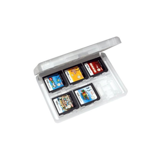 ZedLabz game case for Nintendo 3DS 2DS DS 24 in 1 card holder storage box - White