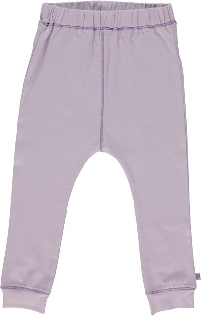 Småfolk - Økologisk Basis Jersey Pants - Lavendel
