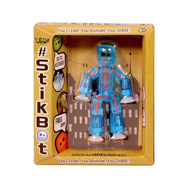 StikBot - Single Pack - Light Blue