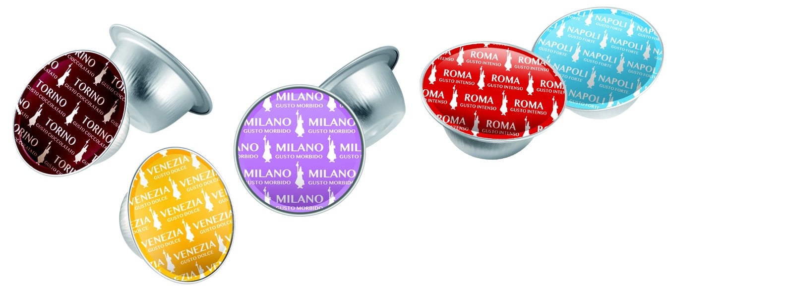 Buy Bialetti - Espresso Capsules Mix 8 Package of 16 pcs.