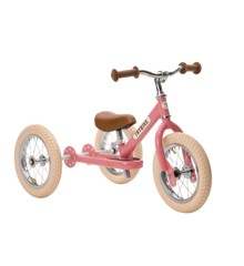 Trybike - Steel Balanscykel 3-Hjul, Vintage pink