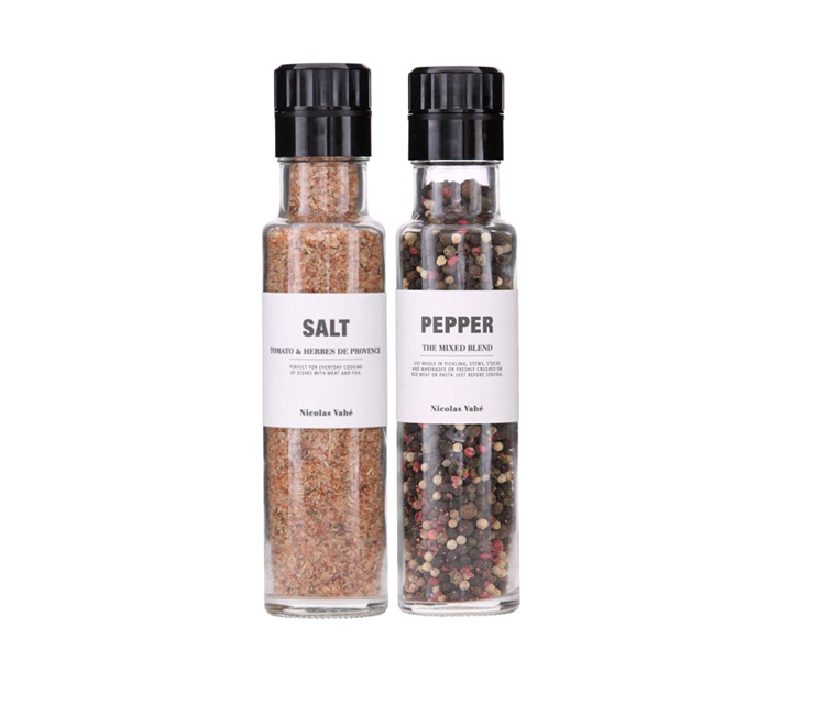 Nicolas Vahé - Salt Med Tomat & Krydderurter De Provence + Sort Peber