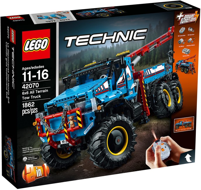 LEGO Technic - Sekshjulet terrængående kranvogn (42070)