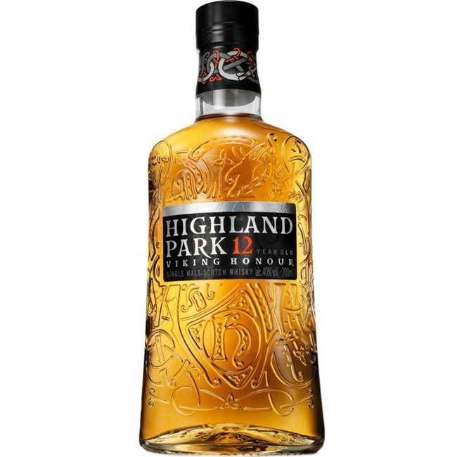 Highland Park - 12 år Viking Honour Single Orkney Malt Whisky 40 %, 70 cl