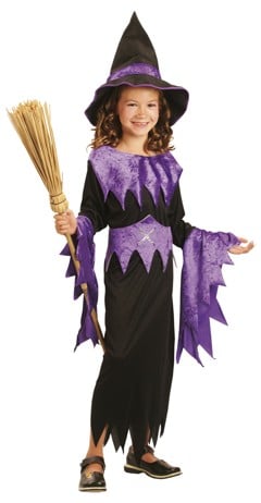 Witch - Childrens Costume  (122-134) (94065-4)