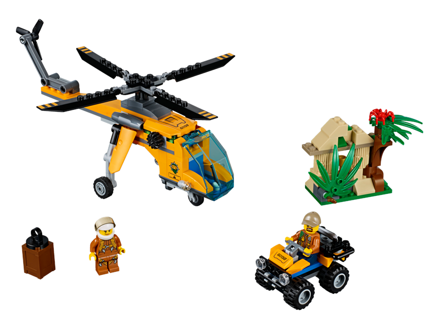 LEGO City -   Junglefragthelikopter (60158)