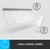 LOGITECH Slim Wireless Keyboard and Mouse Combo MK470 - OFFWHITE - NORDIC thumbnail-5