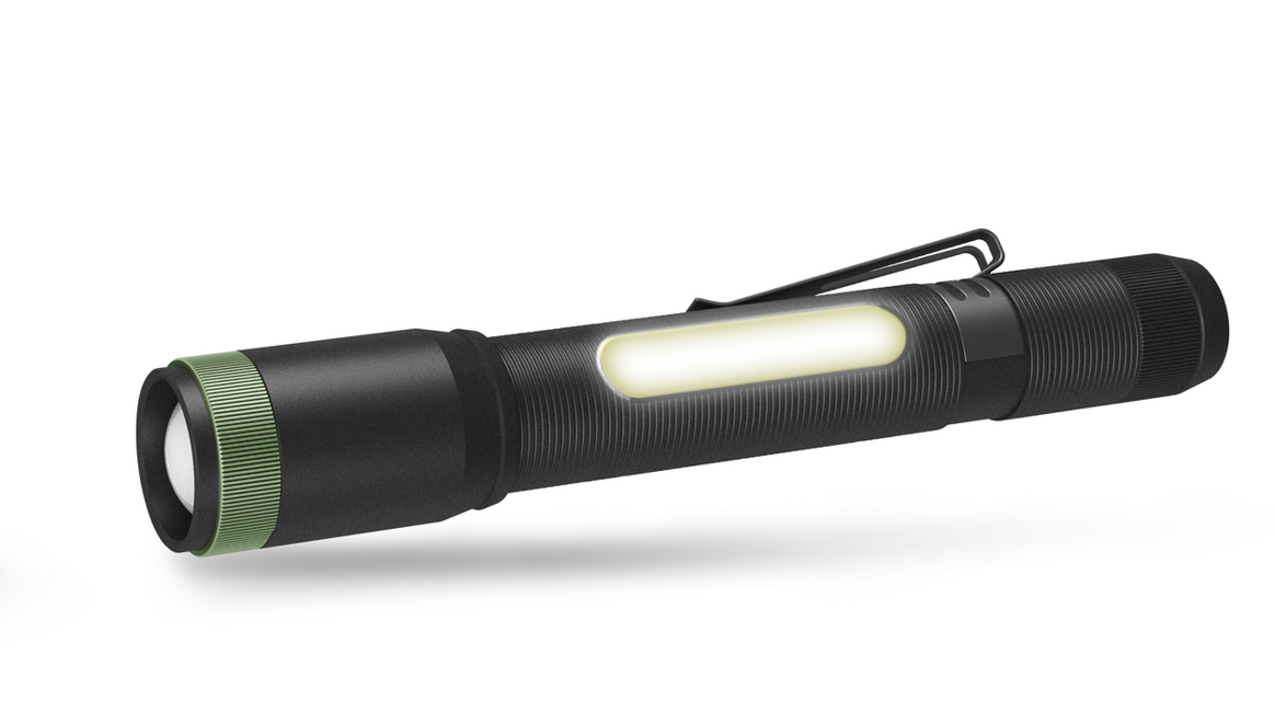 GP Discovery Flashlight C33 Task Light with Side COB LED