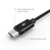 RAVPower 5 x USB 2.0 til Micro USB kabler (0.3 m + 2 x 0.9 m + 1.8 m + 3.0 m), Sort thumbnail-6