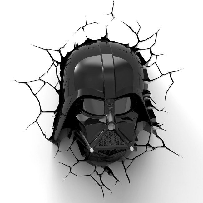 Star Wars 3D Wall Light - Darth Vader
