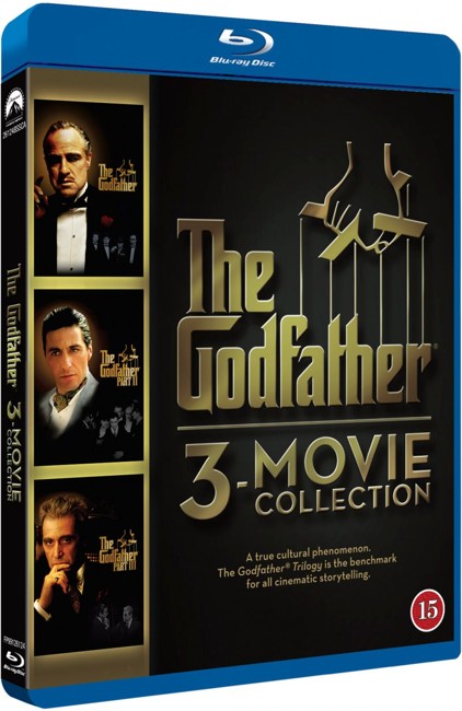 The Godfather 1-3 - Movie Collection (3 disc)(Blu-Ray)