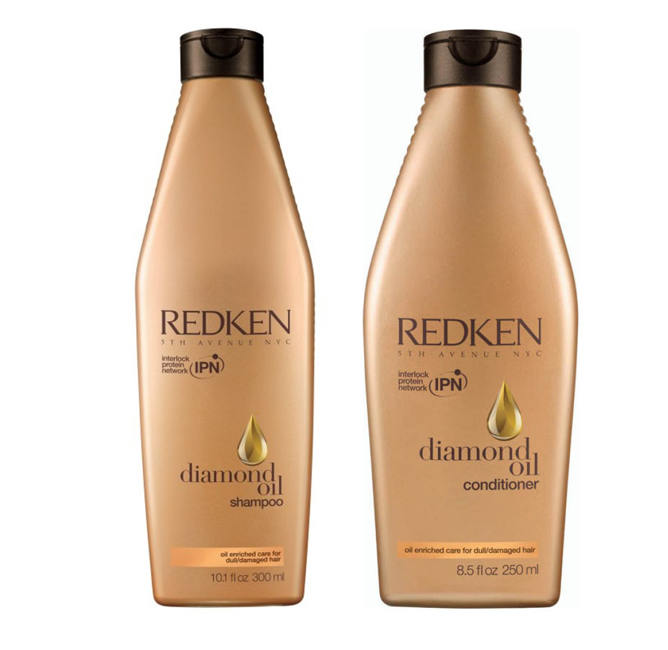 Redken - Diamond Oil Shampoo 300 ml + Balsam 250 ml