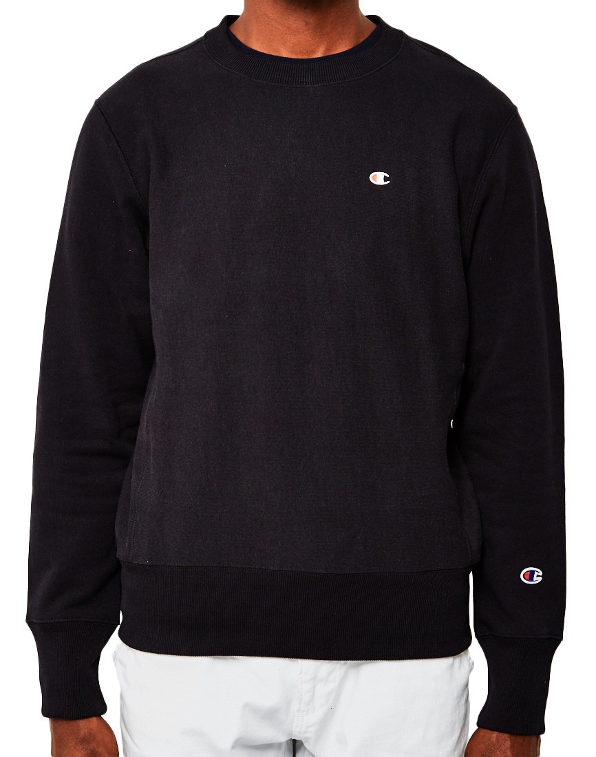 Buy Champion Classic Reverse Weave Sweatshirt Black