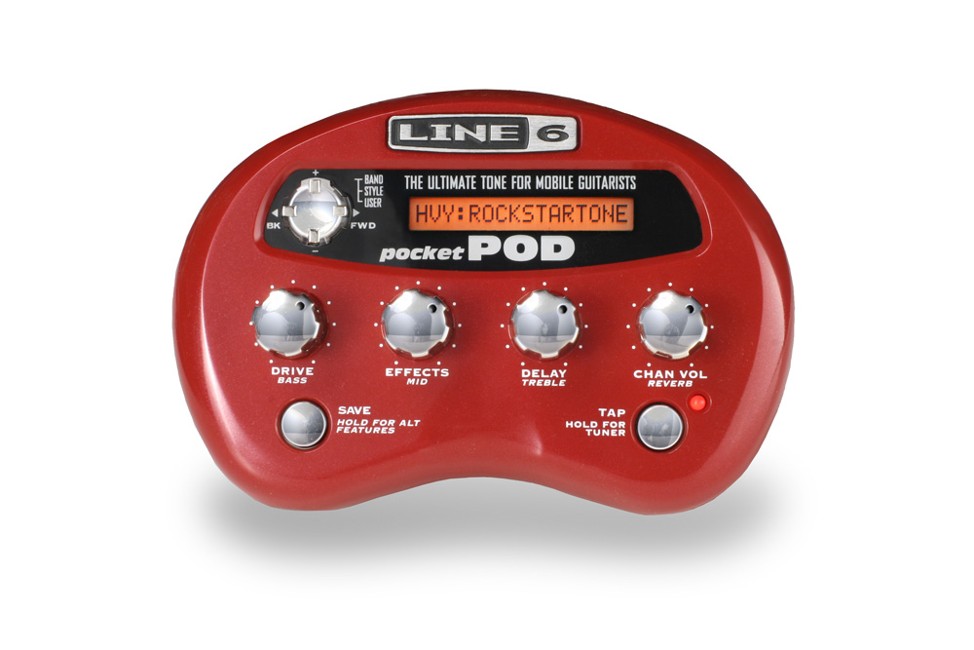 Line6 - Pocket POD - Guitar Multi Effekt Processor