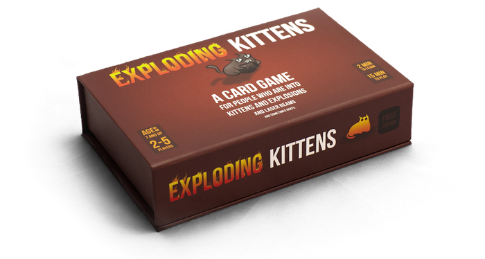 Exploding Kittens - 1st Limited Edition, Meowing Box