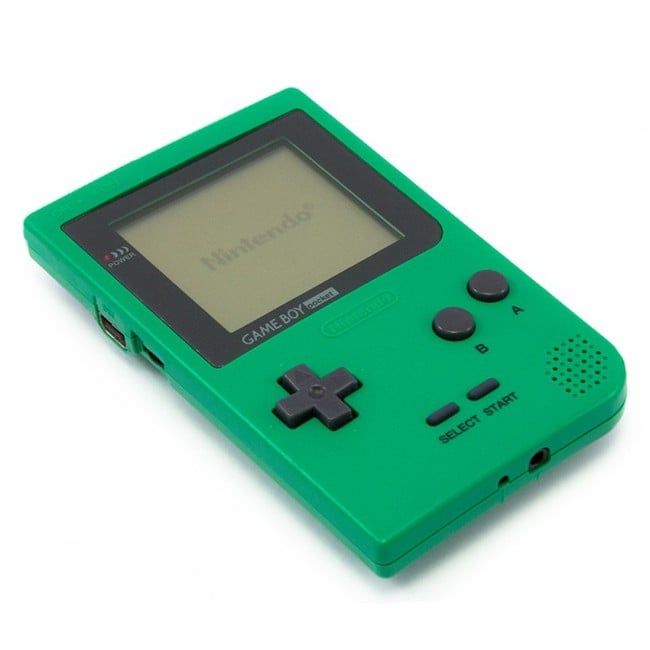 Nintendo GameBoy Pocket console #green