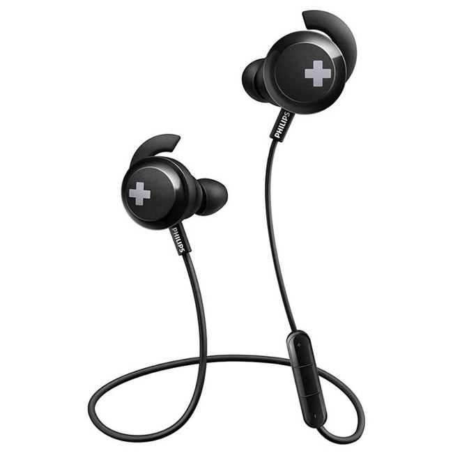 Philips Bass+ Bluetooth Wireless Headphones SHB4305BK/00 - Black