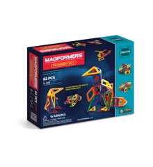 Magformers - Rainbow Designer Set, 62 pc 