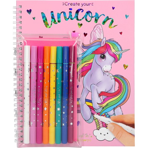 Buy Ylvi The Minimoomis Coloring Book W Magic Markers 047898 Incl Shipping