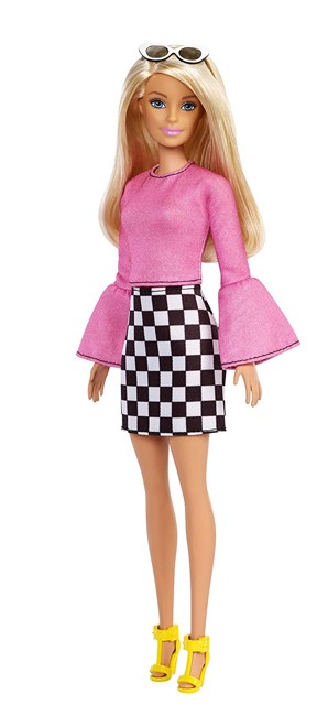 Barbie - Fashionistas - Chess Nederdel - Blond Hår