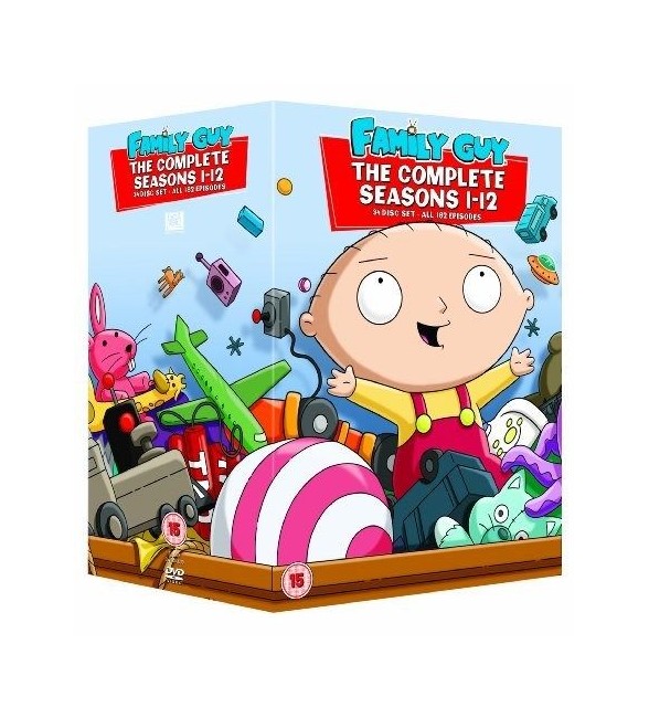 K b Family Guy Complete S sons 1 12 Box Set DVD