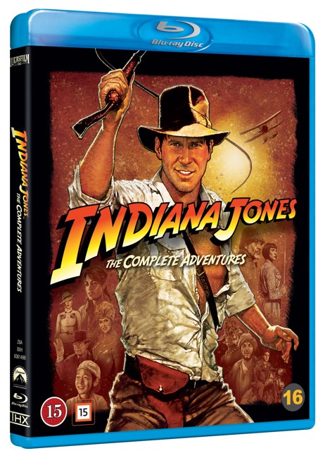 Indiana Jones - Quadrilogy Box (5 disc)(Blu-Ray)