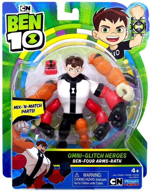 BEN 10 - Omni Enhanced Figur - Ben-Four-Arms-Rath (76141)