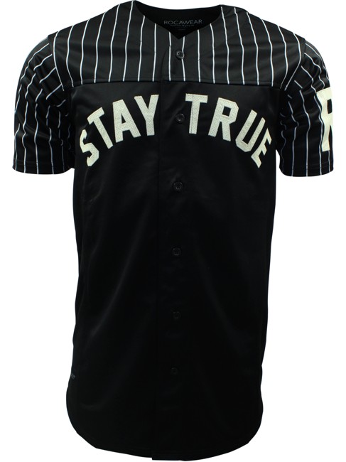 Rocawear 'Stay True Injection Baseball' Skjorte - Sort