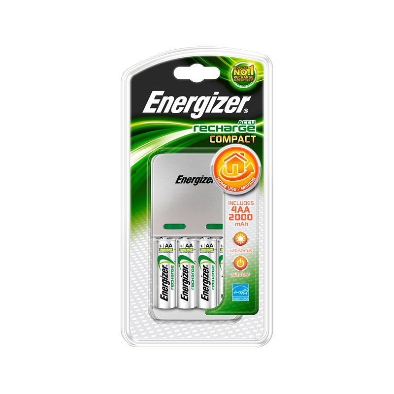 energizer rechargeable batteries charger