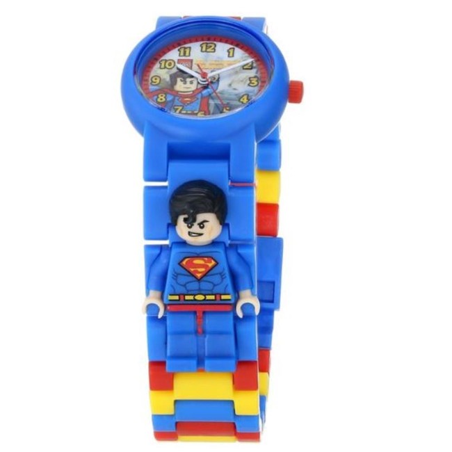 LEGO - Armbåndsur - Super Heroes - Supermand med Mini Figur