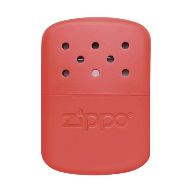 Genuine ZIPPO handwarmer Orange - 12 hour burn time - sleek pocket hand warmer