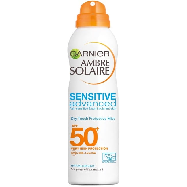 Garnier - Ambre Solaire - Sensitive Adv. Mist Sol Lotion 200 ml - SPF 50+