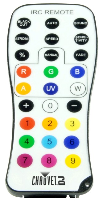 Chauvet DJ - IRC-6 - Infrared Remote Control For Chauvet Freedom Series & IRC Products