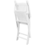 vidaXL Foldbare spisebordsstole 2 stk., hvidt akacietræ thumbnail-2